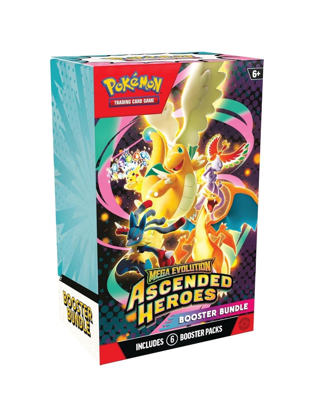 Pokemon Mega Evolution Ascended Heroes Booster Bundle 6Pk